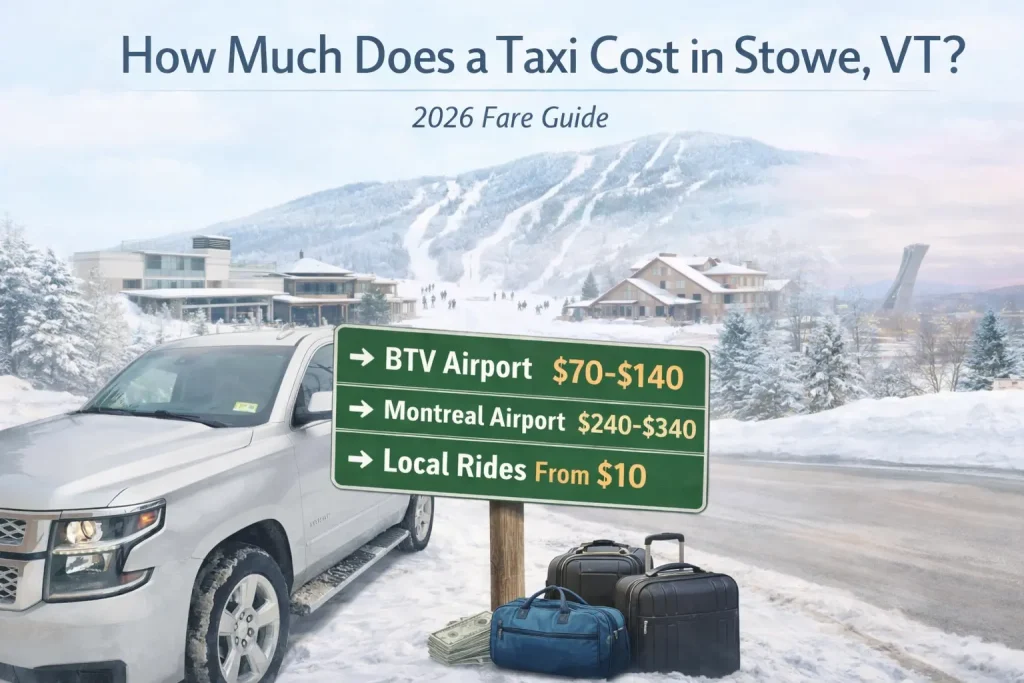 How Much Does a Taxi Cost in Stowe VT